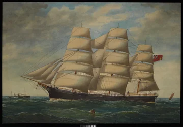 Skalnaté země 1878 (kvaš a akvarel)