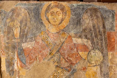 Svatý Michael Archanděl, detail