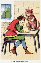 Tale of the Boot Cat: “” The Boot Cat říká svému pánovi... “” sd. 19. století.
