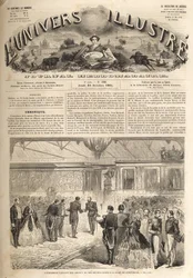 Návštěva holandského krále v Compiegne 1861 - Vilém III. (1772-1849)