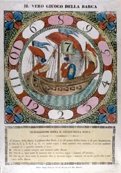 Hra na lodi. 18. století