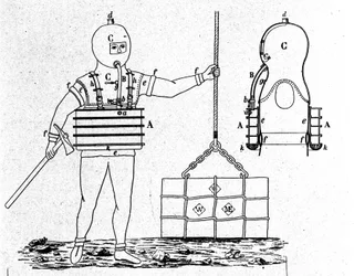 W.H. Jamesův oblek z roku 1824.