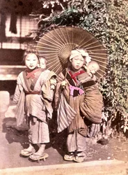 Děti v Japonsku, konec 19. století - Archivy zahraničních misí