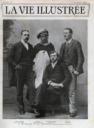 Ferdinand de Behagle (1857-1899) (francouzský cestovatel) vedoucí mise a jeho poručíci
