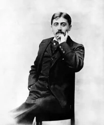 Francouzský spisovatel Marcel Proust (1871-1922) C.1895