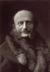 Jacques Offenbach (1819-80), německý skladatel (čb foto)