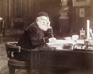Portrét Charlese Gounoda (1818 - 1893), francouzského skladatele.
