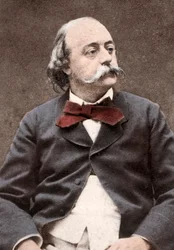 Portrét anglického spisovatele Gustava Flauberta (1821-1880)
