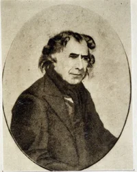 Portrét Francoise Araga (1786 - 1853) v roce 1853.