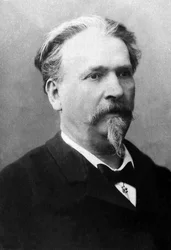 Portrét Frederica Mistrala (1830-1914), francouzského básníka a spisovatele.