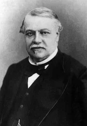 Portrét Leona Saye (1826-1896), francouzského pekařského politika.