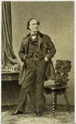 Portrét Roberta Houdina v roce 1855 (francouzský kouzelník 19. století)
