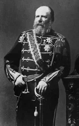 Portrét Viléma III. (1817-1890), prince z Orange-Nassau, velkovévody lucemburského a nizozemského krále v letech 1849 až 1890.