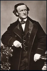 Portrét skladatele Richarda Wagnera (1813-1883) - Portrét Richarda Wagnera (1813-1883), německého skladatele.