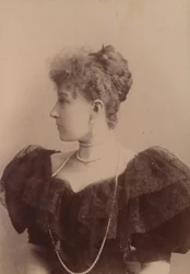 Belgická princezna Stéphanie Clotilde Louise Herminie Marie Charlotte (21. května 1864 - 23. srpna 1945)