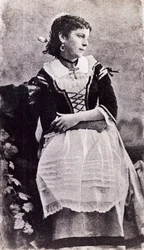 Teresina Brambilla (1845-1921) v divadelním kostýmu
