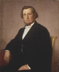André Oskar Wallenberg, kolem roku 1870 (olej na plátně)