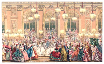 Maškarní ples, 1885.