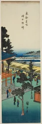 Svatyně Kanda Myojin (Kanda Myojin), ze série „Slavné pohledy na východní hlavní město (Toto meisho)“