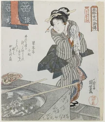 Mytí rukou jako Mitare Gongsun Sheng, asi 1828