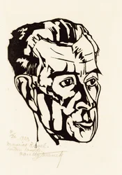 Portrét skladatele Maurice Ravela 1875-1937, 1923.