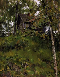 Starý lázeňský dům v Domotkanovo, 1888