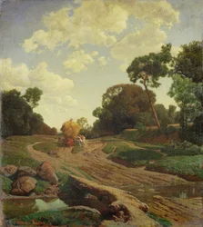 Krajina s Haywagonem, kolem roku 1858