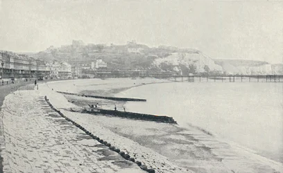 Chalk Cliffs, poblíž Doveru, 1910