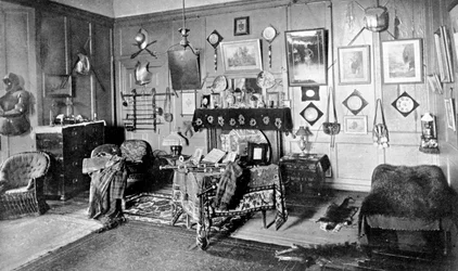 Pokoj na zámku Stirling, Skotsko, 1924-1926.