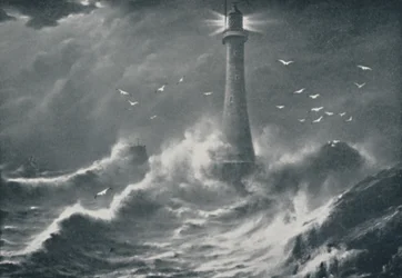 Eddystone Lighthouse, 1910