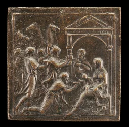 Klanění tří králů, 1537 nebo později.