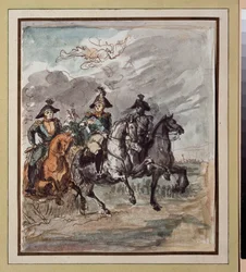 Přehlídka při inauguraci pomníku Minina a Požarského v Moskvě dne 20. února 1818 (Přehlídka na otevření pomníku Minina a Požarského v Moskvě