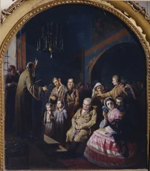 Kázání ve vesnici, 1861