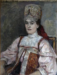 Portrét Natalie Fjodorovny Matveevové, 1908