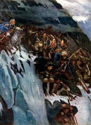 „Suvorovův pochod Alpami“, 1799, 1899, 1939.
