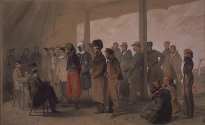 Výslech, 1855