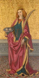 Svatá Agatha, asi 1500