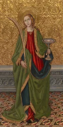Svatá Lucie, asi 1500