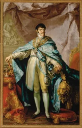 Ferdinand VII. španělský (olej na plátně)