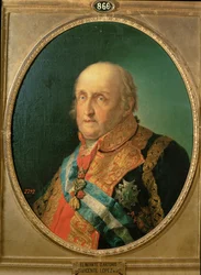 Infant Don Antonio Pascual de Borbon, bratr krále Carlose IV (malba na plátně)