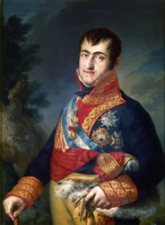 Portrét španělského krále Ferdinanda VII., 1814-1815