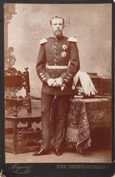 Rudolf, korunní princ Rakouska 1858-1889, asi 1885.