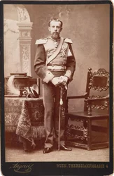 Rudolf, korunní princ Rakouska 1858-1889, asi 1885.