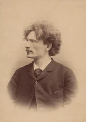 Portrét skladatele Ignacyho Jana Paderewského 1860-1941, 1889-1890.