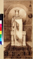 Sainte Helene (imperatrice romaine, mere de Constantin I) (verze 247/250 - verze 329/330) - Svatá Helena par Viktor Michajlovič Vasněcov (1848-1926)