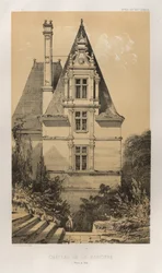 Malebná architektura aneb památky 15. století. A XVI. Století: Chateaux De France XV a XVI Století: Pl. 37, Château De La Ranciere (Maine et Loire)