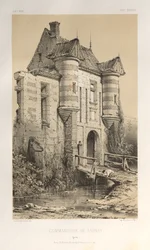 ...pl. 23, Commanderie De Launay Yonne, vydáno 1860.