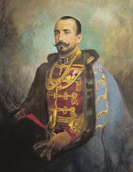 Arcivévoda Josef August Rakouský, kolem roku 1916 (olej na plátně)