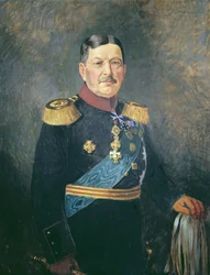 Generál Colmar Freiherr von der Goltz, kolem roku 1916 (olej na plátně)