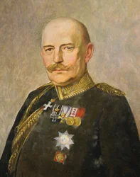 Generál Helmuth von Moltke mladší, kolem roku 1916 (olej na plátně)